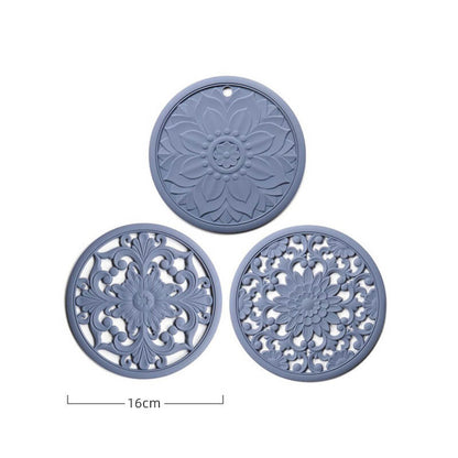 Set de 3 sets de table creux en silicone Lighteme