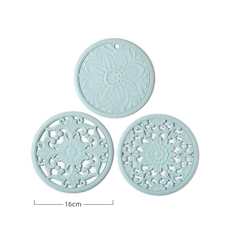 Set de 3 sets de table creux en silicone Lighteme
