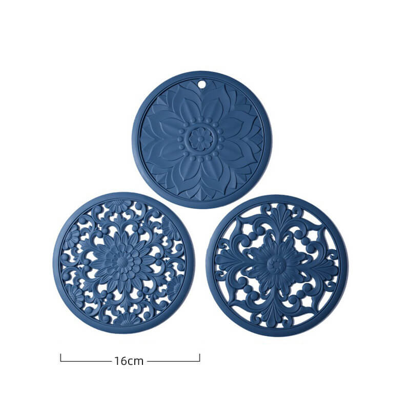 Set de 3 sets de table creux en silicone Lighteme