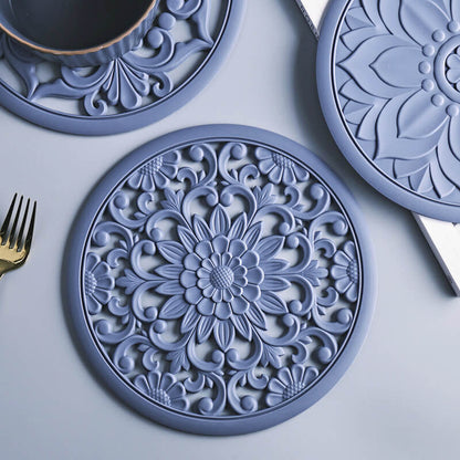 Set de 3 sets de table creux en silicone Lighteme
