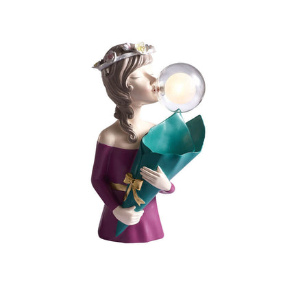Lighteme Home Kreative Tischlampe aus Kunstharz