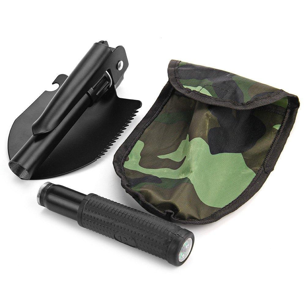 Pelle pliante militaire en acier inoxydable Lighteme