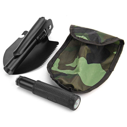 Pelle pliante militaire en acier inoxydable Lighteme