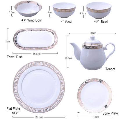 Lighteme Luxury Ceramic Tableware Set