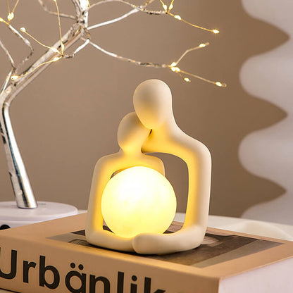 Lighteme Hug Ceramic Night Lamp
