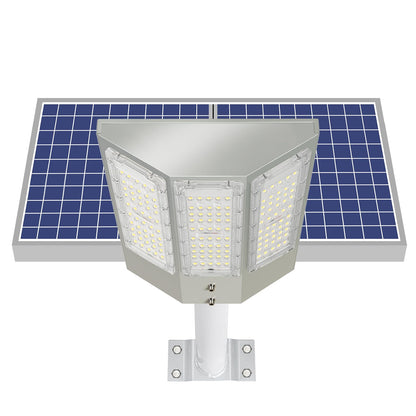Lighteme 8000 W Solar-Straßenlaternen mit Aluminiumrahmen, Bewegungsmelder für den Außenbereich, Dämmerung bis Morgengrauen, 200.000 lm, mit Fernbedienung