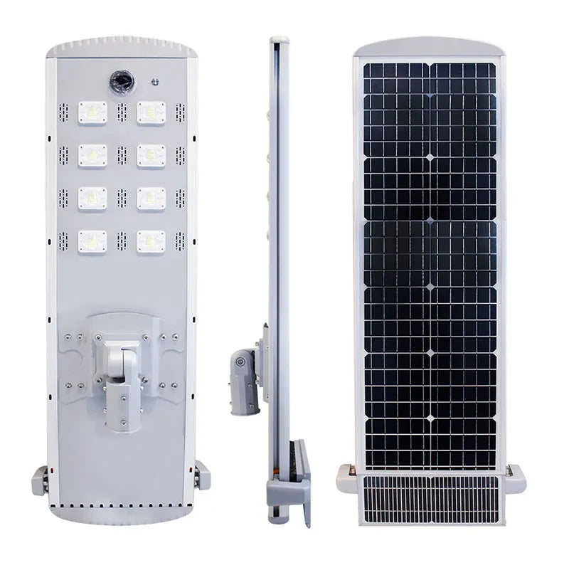 Lighteme 10.000 W kommerzielle Solar-Straßenlaterne All-in-One 6500 K – selbstreinigend