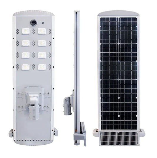 Lighteme 10.000 W kommerzielle Solar-Straßenlaterne All-in-One 6500 K – selbstreinigend