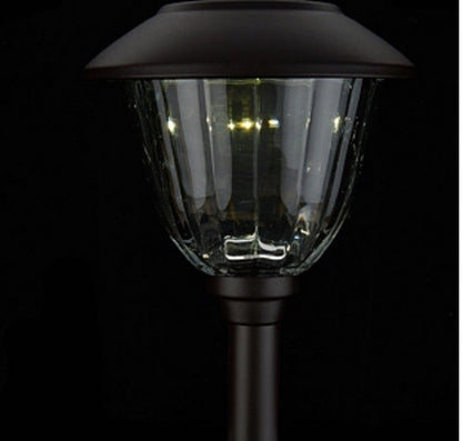 Lot de 10 lampes solaires LED Lighteme pour allées d'extérieur, acier inoxydable, 15 lumens (argent)