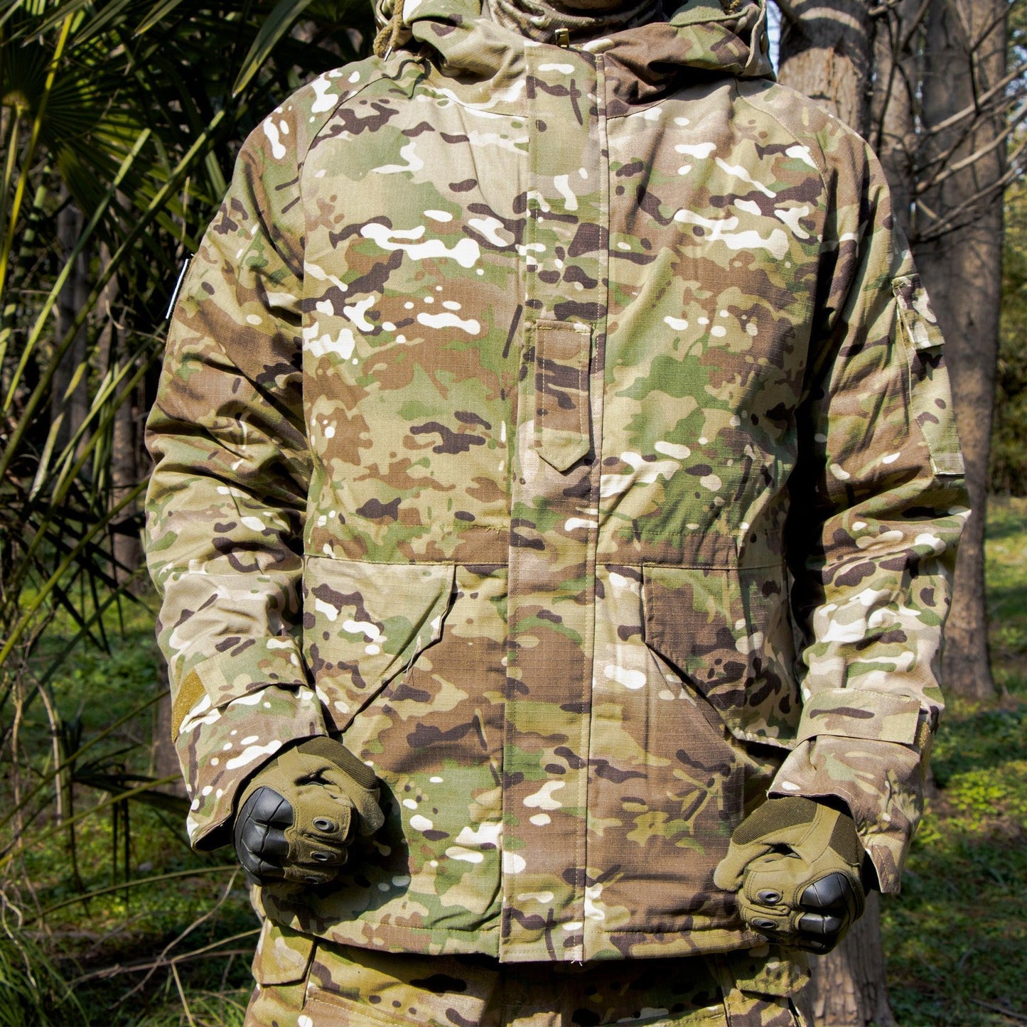 Lighteme G8 Softshell Taktische Jacke Mantel Militär Fleece Mit Kapuze