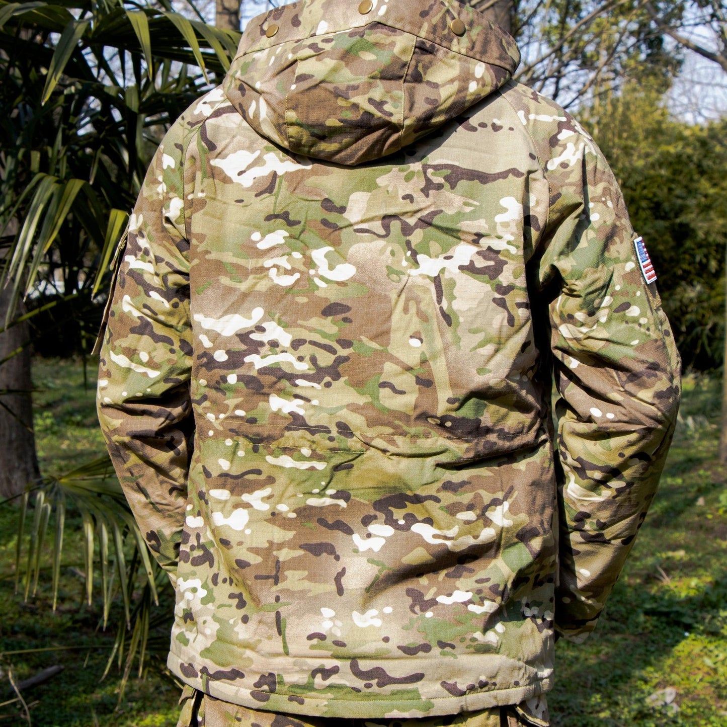 Lighteme G8 Softshell Taktische Jacke Mantel Militär Fleece Mit Kapuze