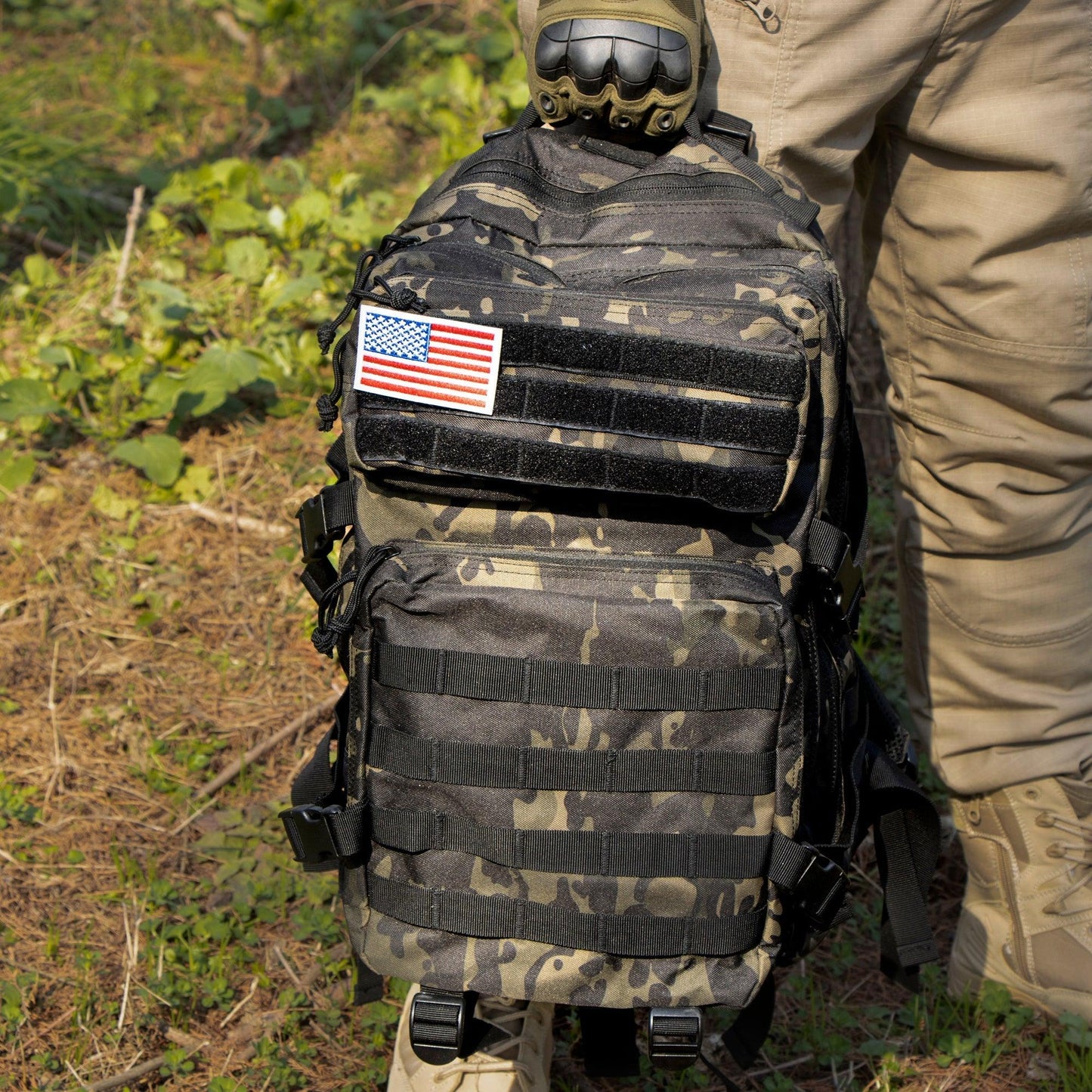 Lighteme Elite Taktischer Angriffsrucksack für den Außenbereich