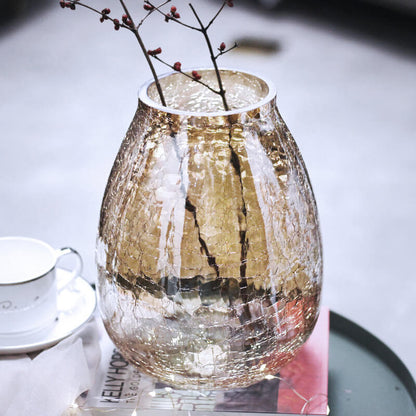 Vase en verre à fleurs glacées Lighteme