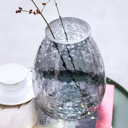 Vase en verre à fleurs glacées Lighteme