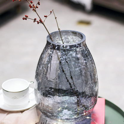 Vase en verre à fleurs glacées Lighteme