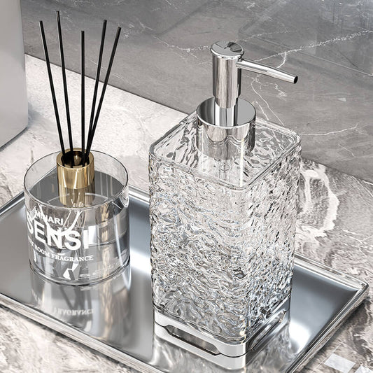 Lighteme Seifenspenderflasche mit Eismuster