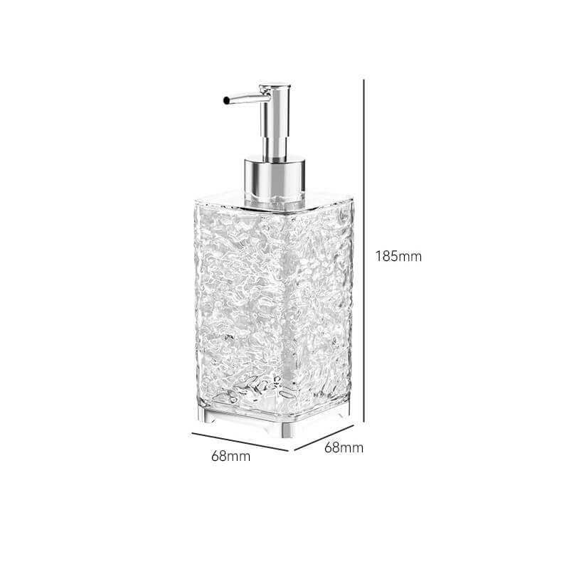 Lighteme Seifenspenderflasche mit Eismuster