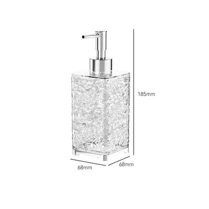 Lighteme Seifenspenderflasche mit Eismuster