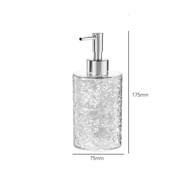 Lighteme Seifenspenderflasche mit Eismuster