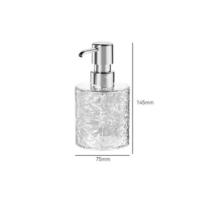 Lighteme Seifenspenderflasche mit Eismuster