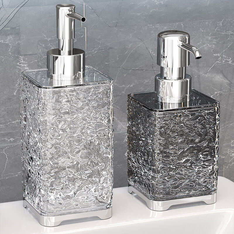 Lighteme Seifenspenderflasche mit Eismuster