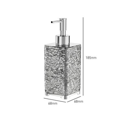 Lighteme Seifenspenderflasche mit Eismuster