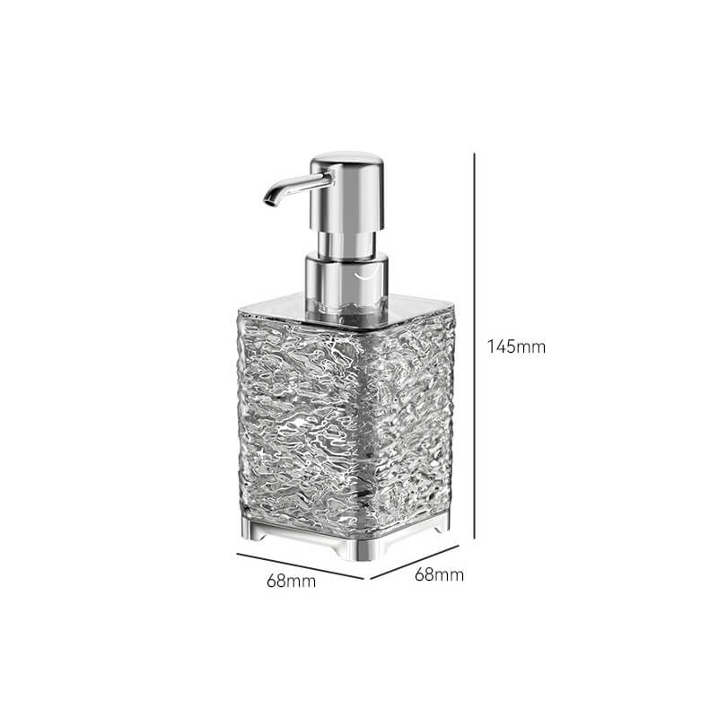 Lighteme Seifenspenderflasche mit Eismuster