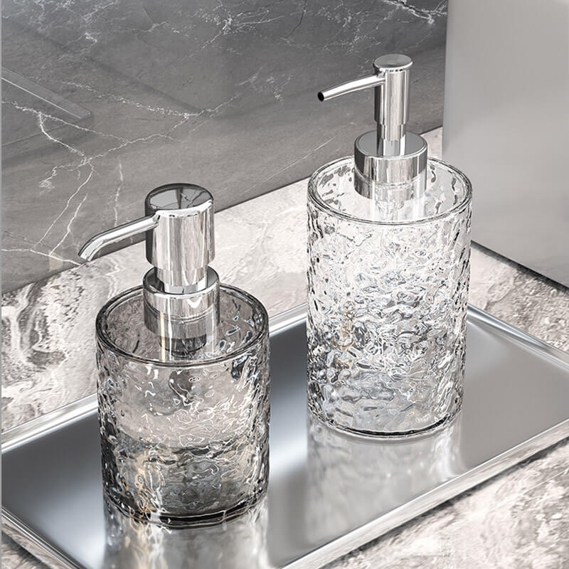 Lighteme Seifenspenderflasche mit Eismuster