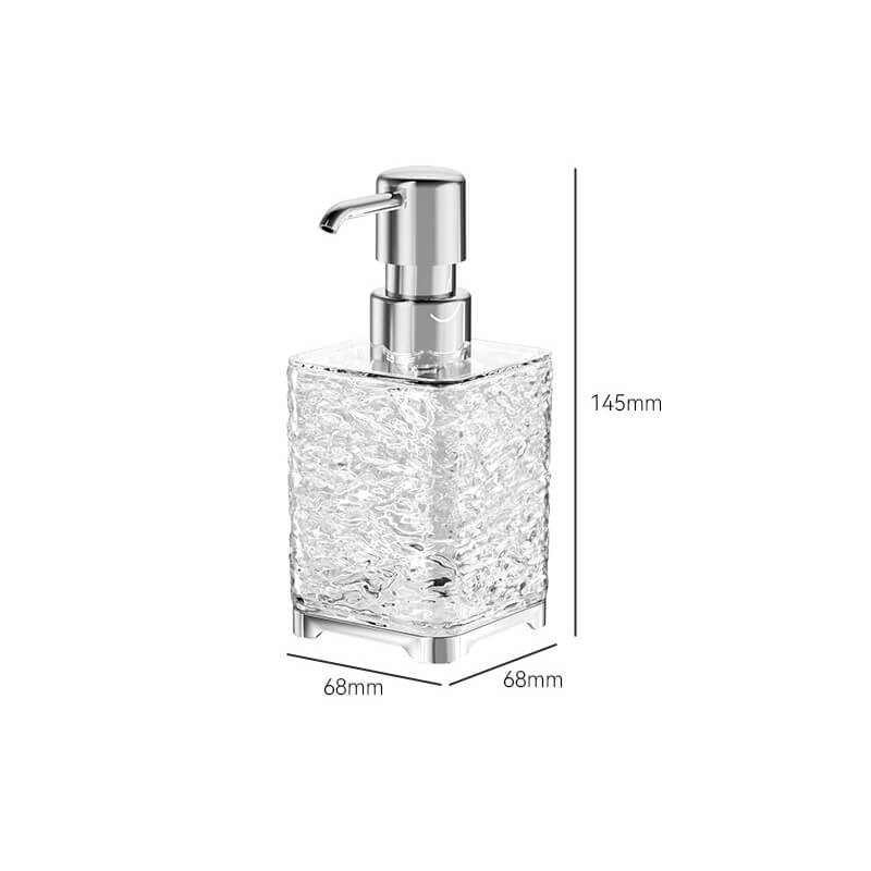 Lighteme Seifenspenderflasche mit Eismuster
