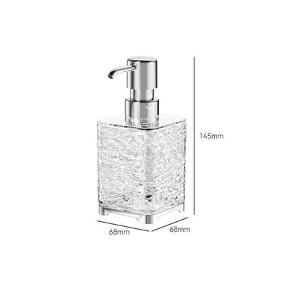 Lighteme Seifenspenderflasche mit Eismuster
