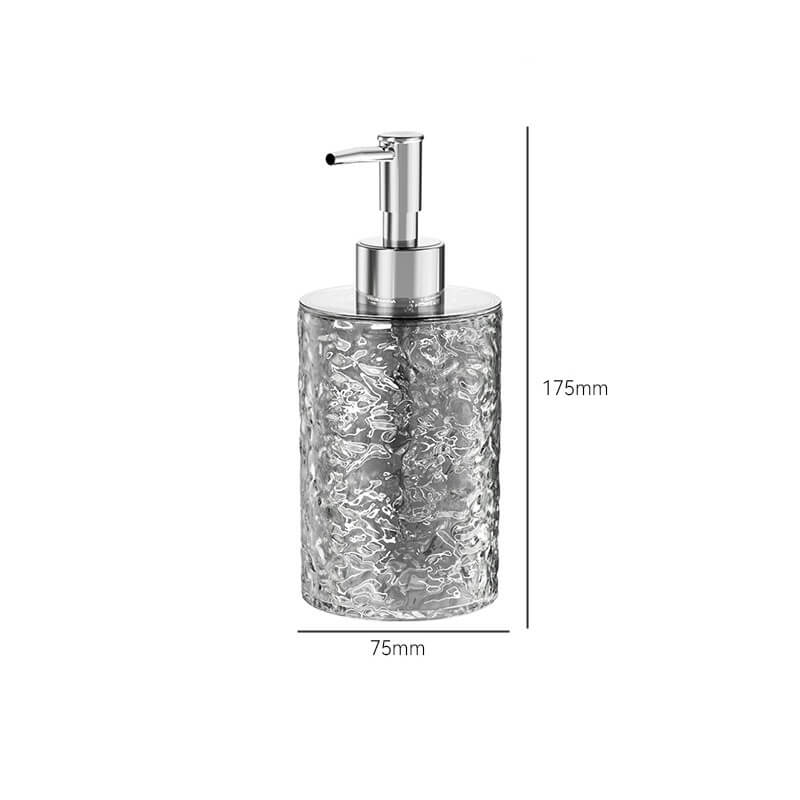 Lighteme Seifenspenderflasche mit Eismuster
