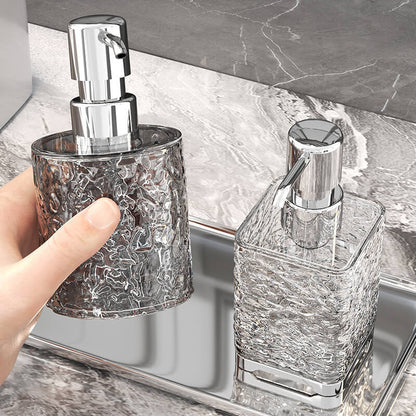 Lighteme Seifenspenderflasche mit Eismuster
