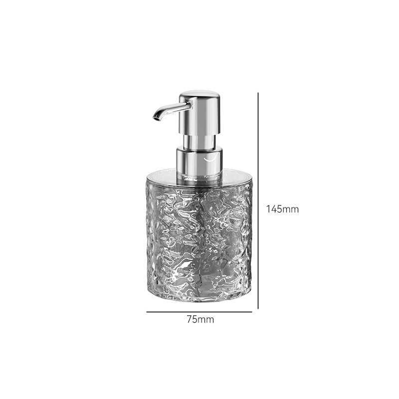 Lighteme Seifenspenderflasche mit Eismuster