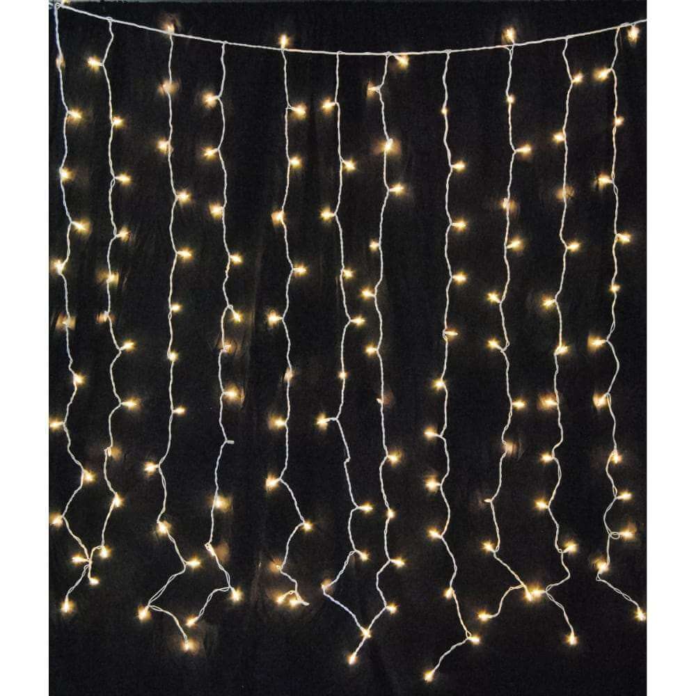 Guirlandes solaires à LED Lighteme Premium blanc chaud avec télécommande