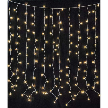 Guirlandes solaires à LED Lighteme Premium blanc chaud avec télécommande