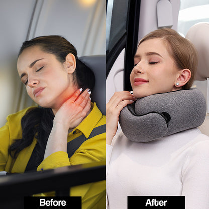 Lighteme ErgoComfort Reise-Nackenkissen für hervorragenden Halt
