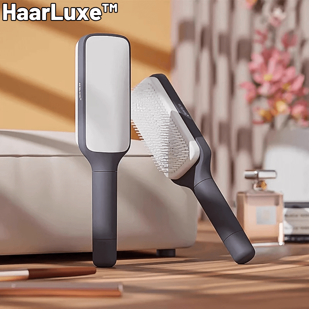 Lighteme selbstreinigende Haarbürste