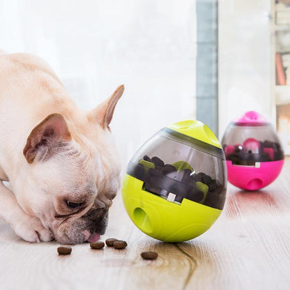 Gamelle interactive Lighteme pour chien, récipient alimentaire anti-fuite amusant (2 couleurs)