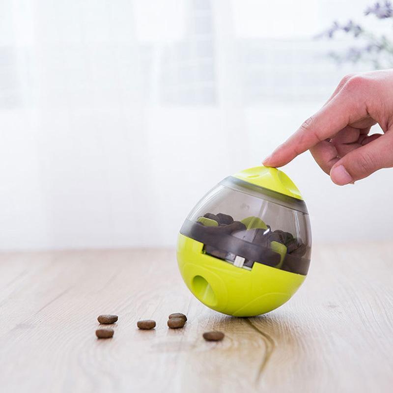 Gamelle interactive Lighteme pour chien, récipient alimentaire anti-fuite amusant (2 couleurs)