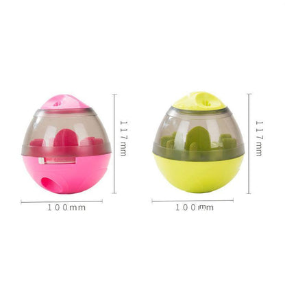 Gamelle interactive Lighteme pour chien, récipient alimentaire anti-fuite amusant (2 couleurs)