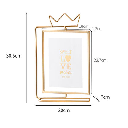 Cadre photo Lighteme Iron Crown