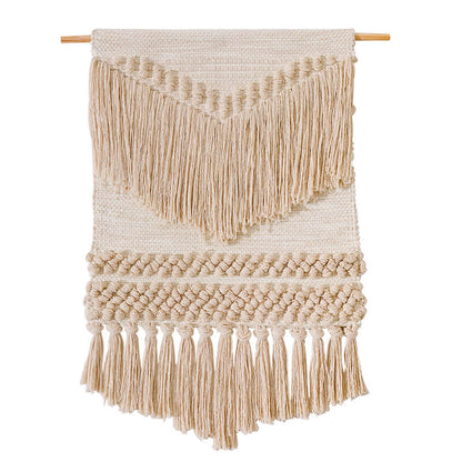 Lighteme Jacquard Tassel Wall Hanging