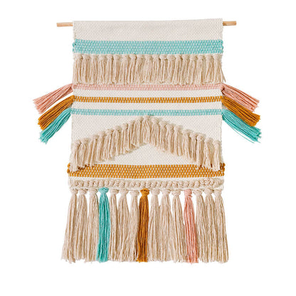 Lighteme Jacquard Tassel Wall Hanging