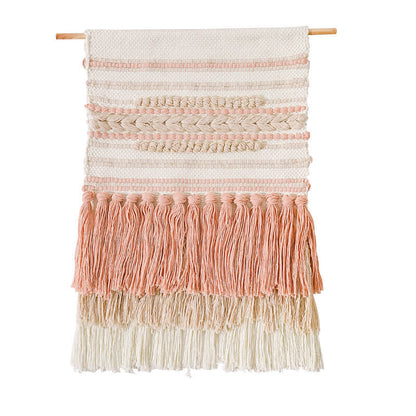 Lighteme Jacquard Tassel Wall Hanging