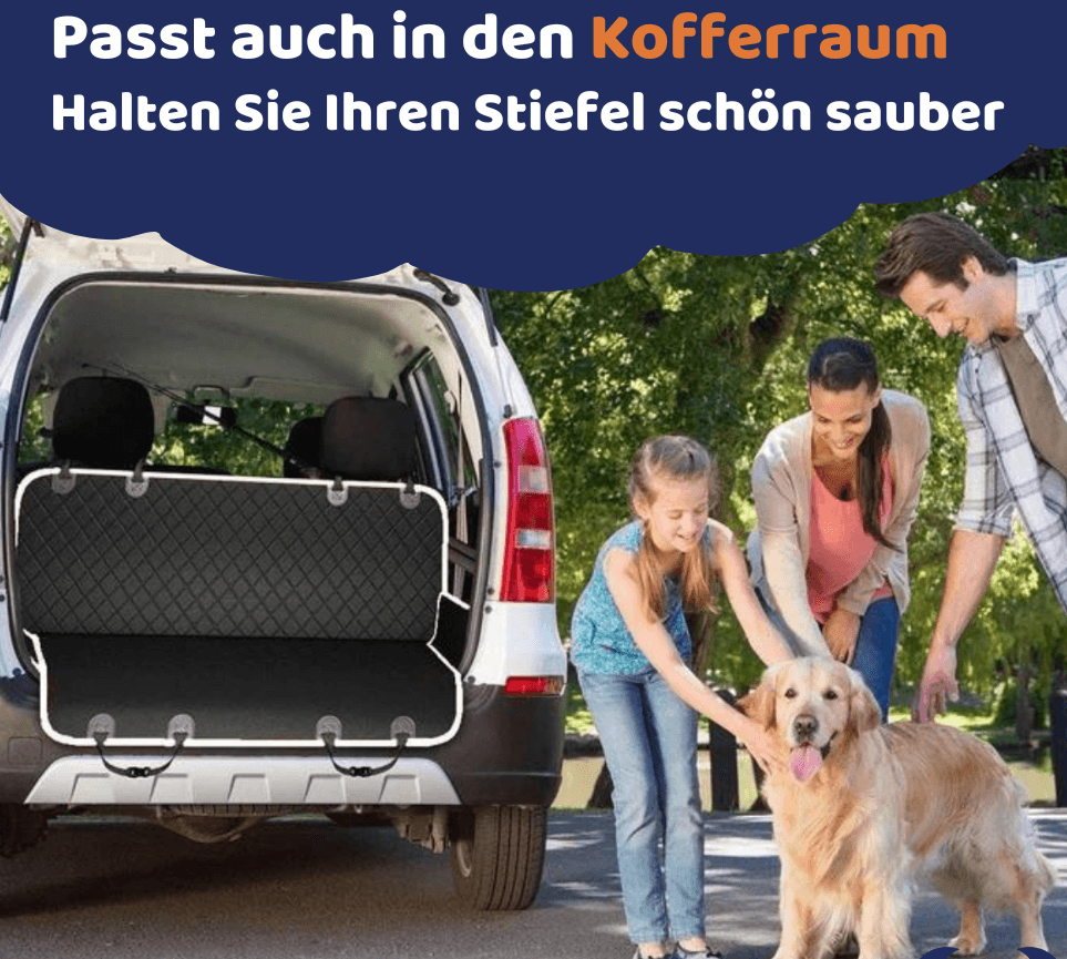 Lighteme Pet Cruiser protège votre voiture des poils et de la saleté