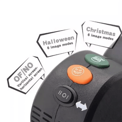 Projecteur Lighteme HALLOWEEN avec écran