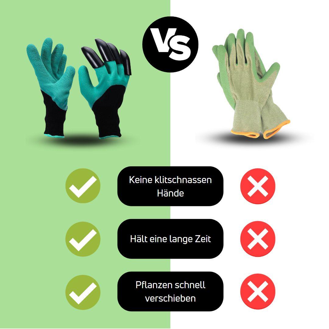Lighteme Bodenvertikutierhandschuhe Erleben Sie die Freude an der Gartenarbeit ohne Werkzeug