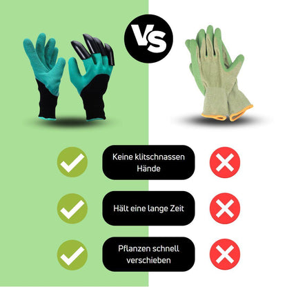 Lighteme Bodenvertikutierhandschuhe Erleben Sie die Freude an der Gartenarbeit ohne Werkzeug