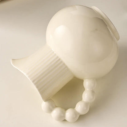 Lighteme Keramikvase in Kesselform