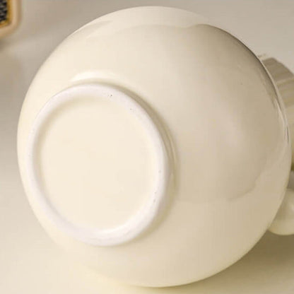 Lighteme Keramikvase in Kesselform